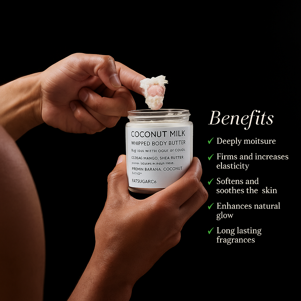 Coconut Milk Whipped Body Butter