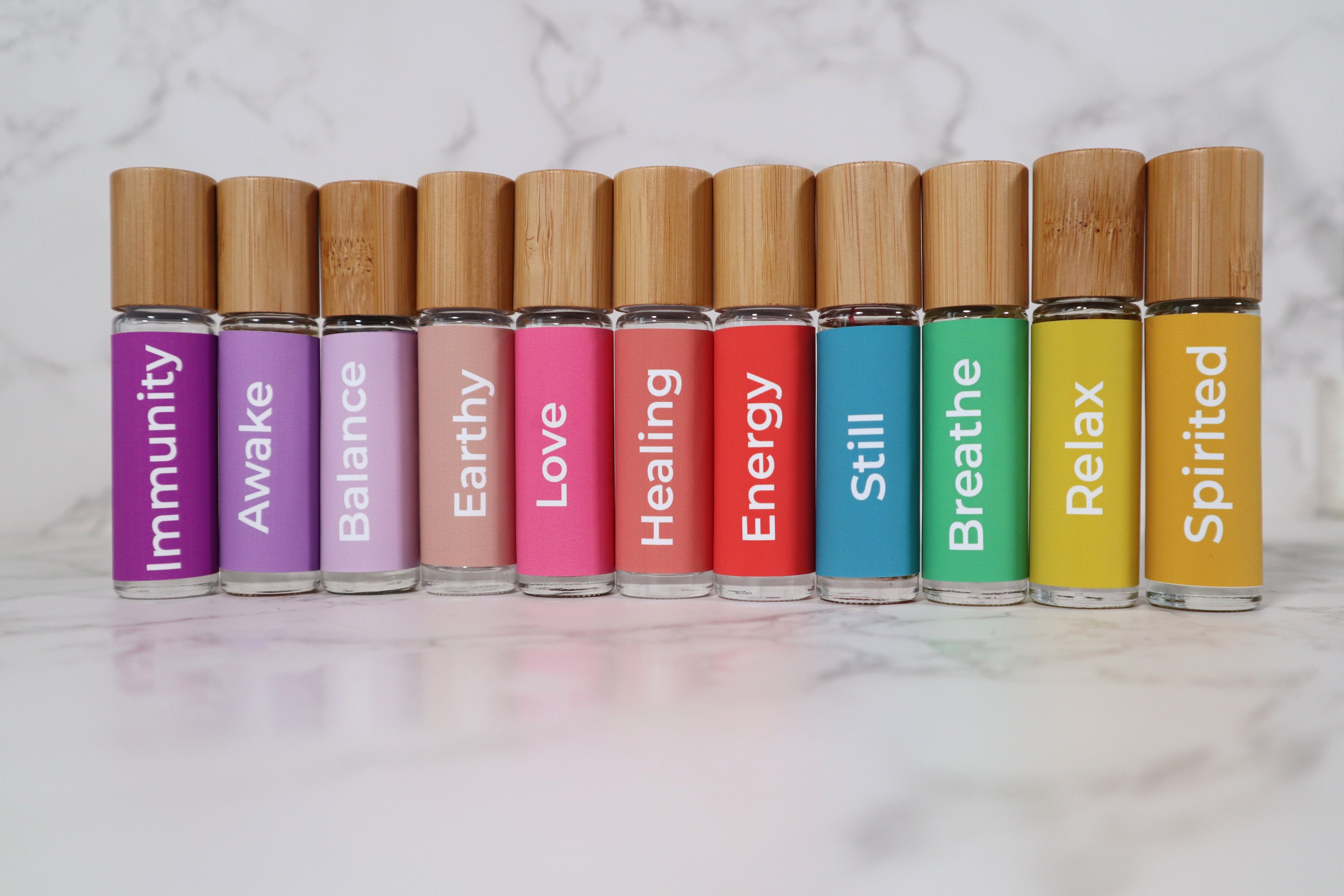 Herbal Blend | Roll on Essential Oil |Aromatherapy |6 Scents