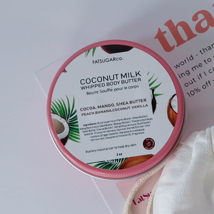 Coconut Milk Whipped Body Butter