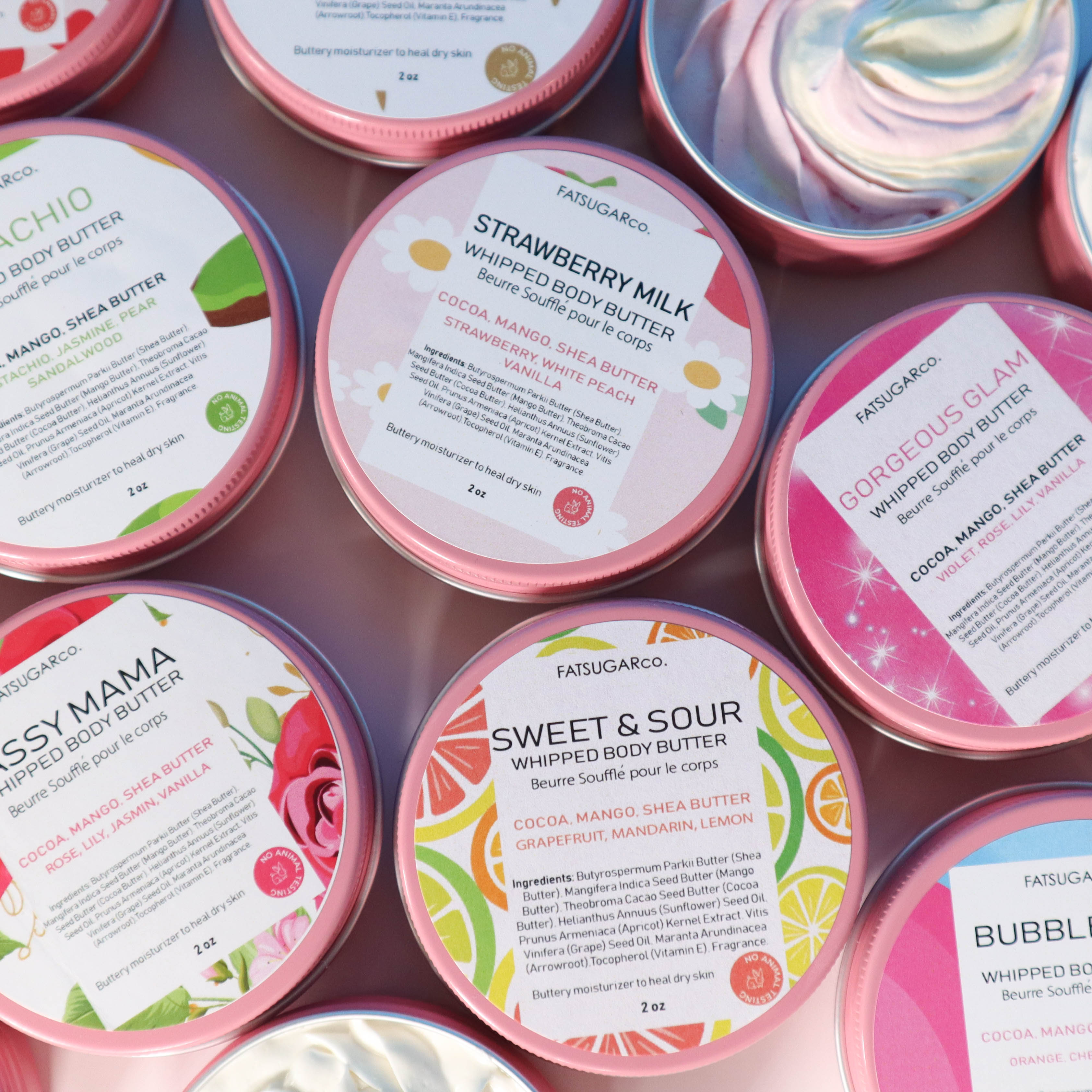 Traveling sizes Mini Whipped Butters