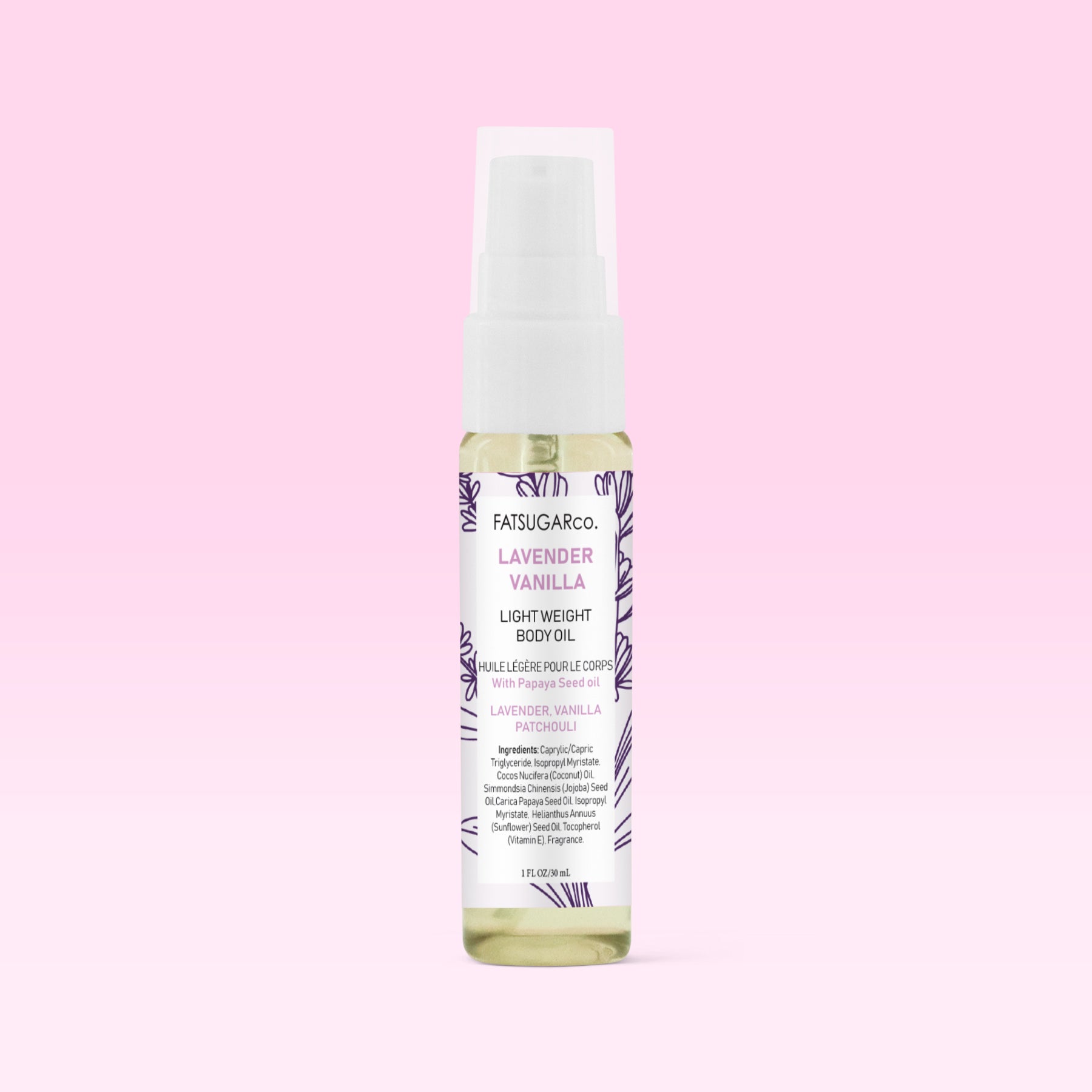 Lavender Vanilla - Body Oil for Glowing Skin