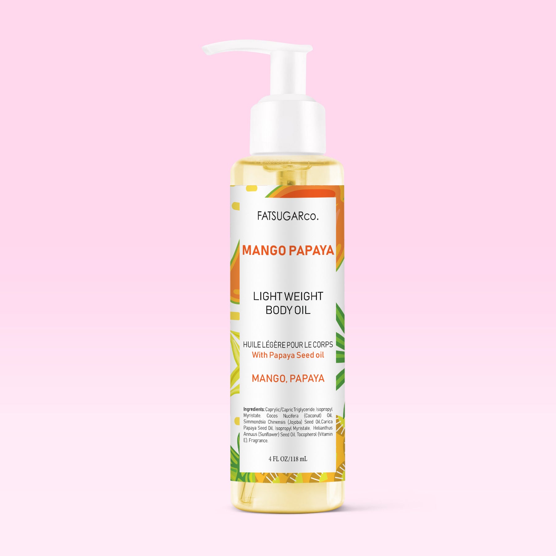 Mango Papaya - Body Oil for Glowing Skin