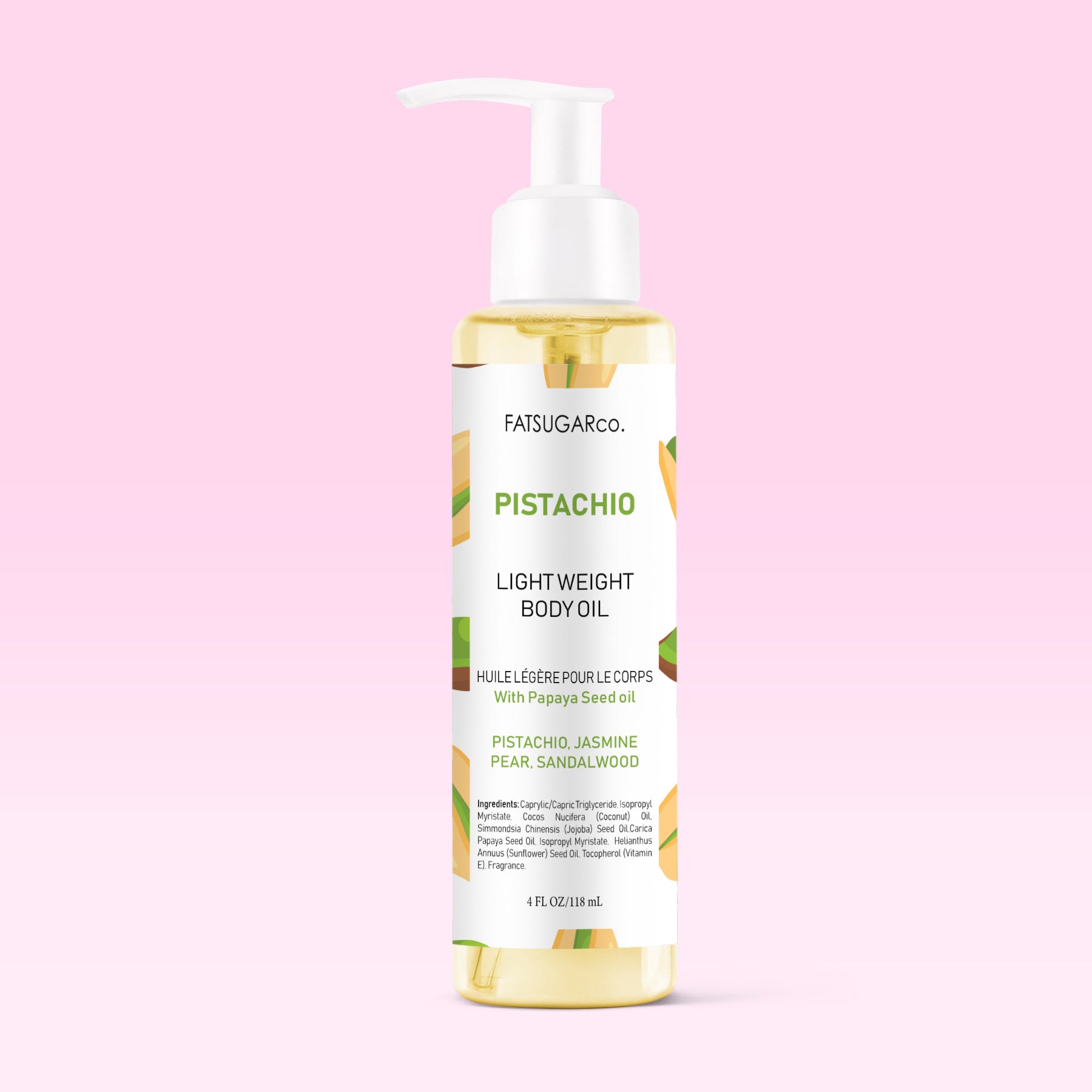 Pistachio - Body Oil for Glowing Skin