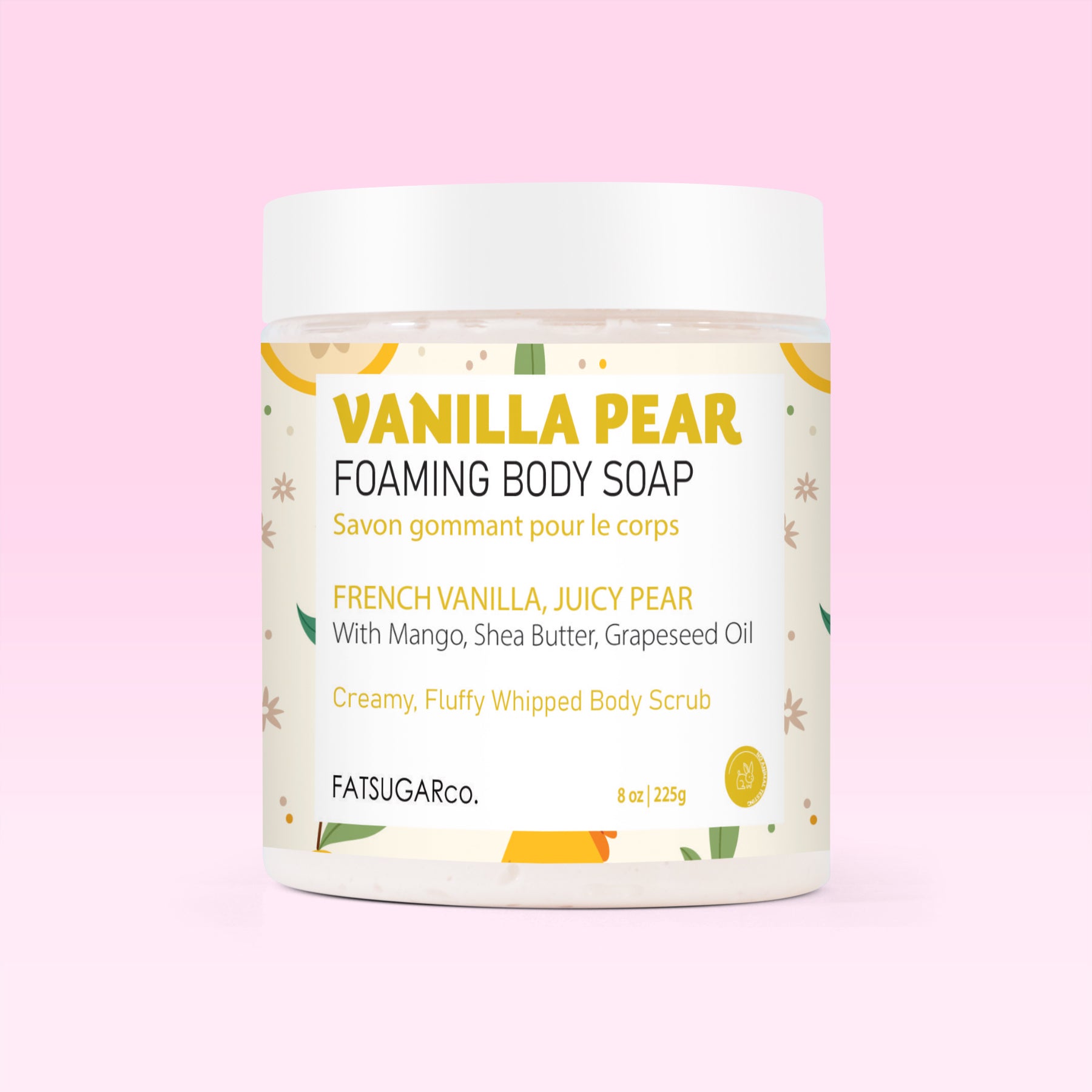 Vanilla Pear Foaming Body Scrub