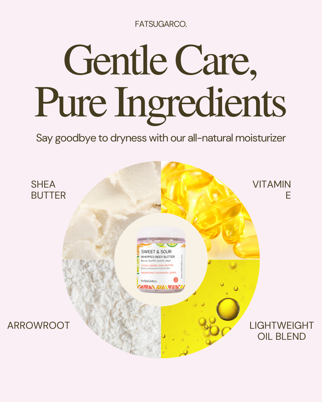 Sweet and Sour Body Butter