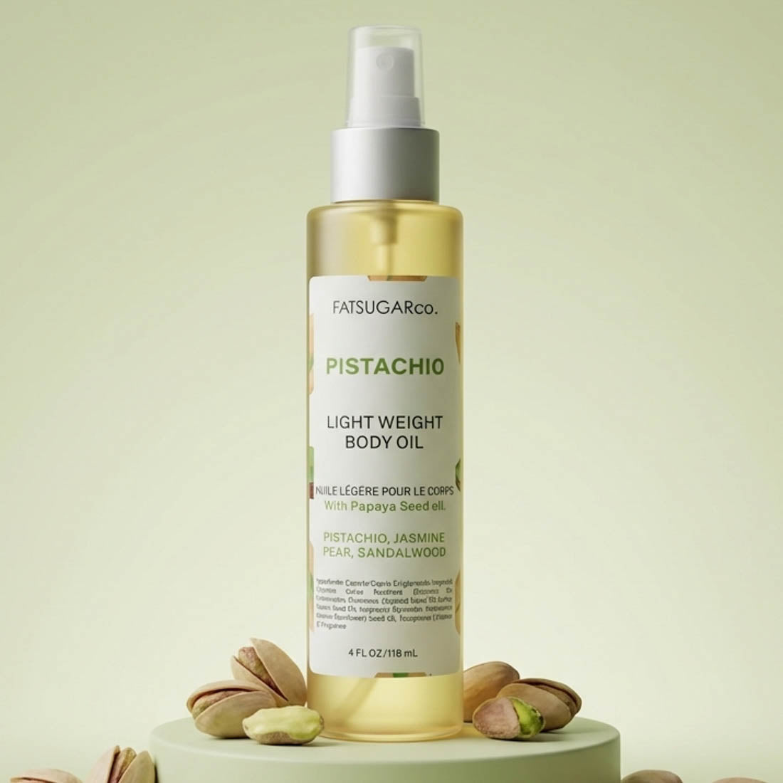 Pistachio Body Oil