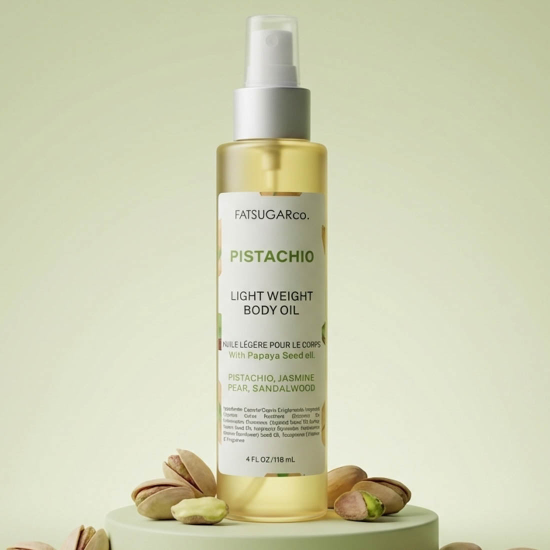 Pistachio Body Oil