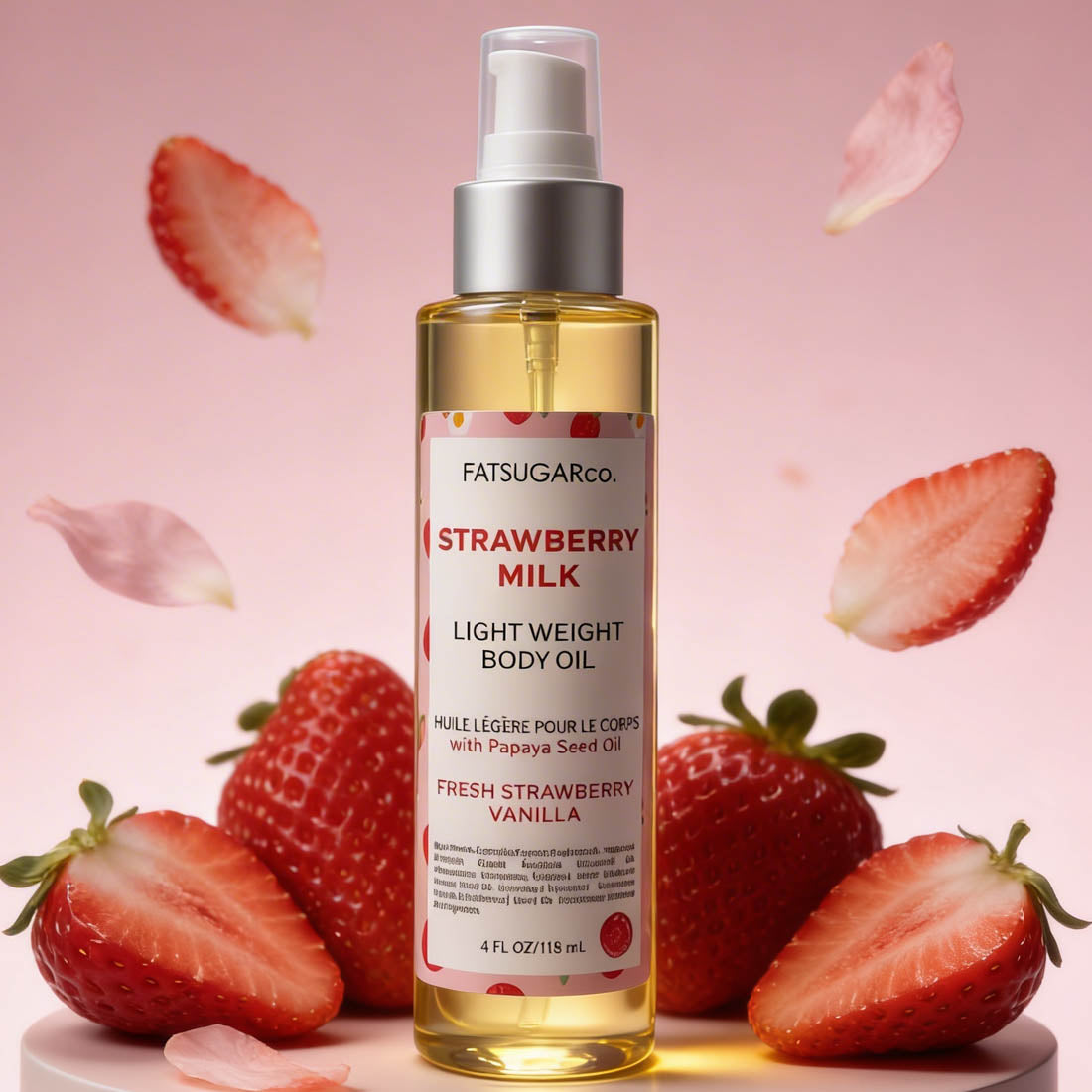 Strawberry Milk Body Oil