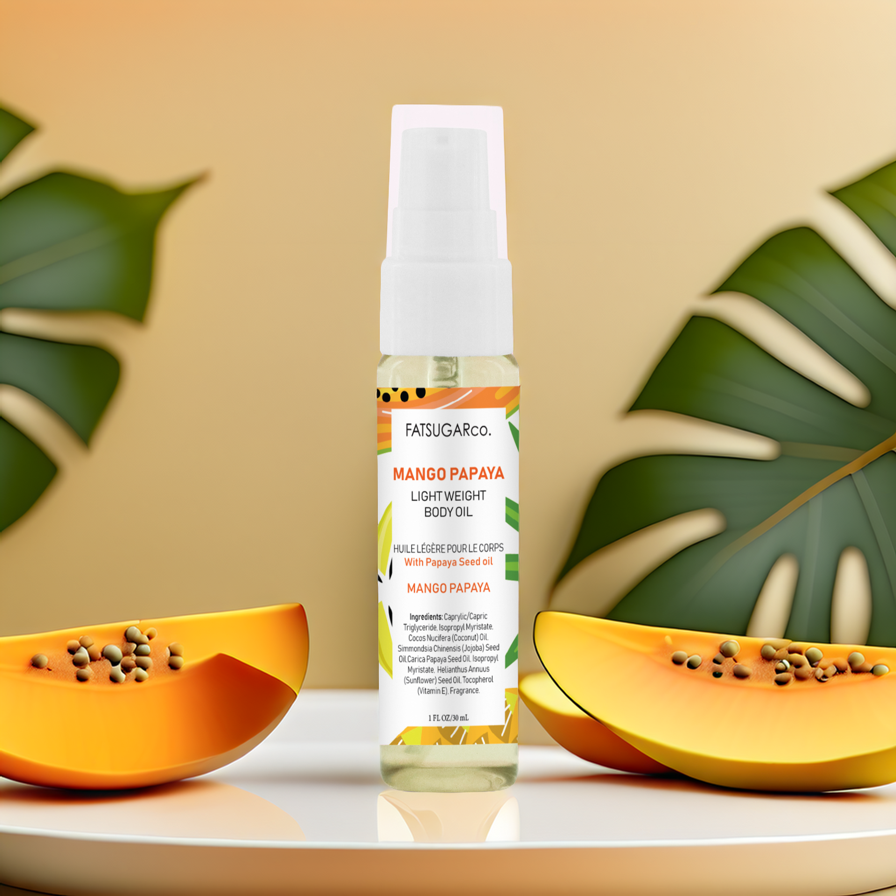 Mango Papaya Body Oil