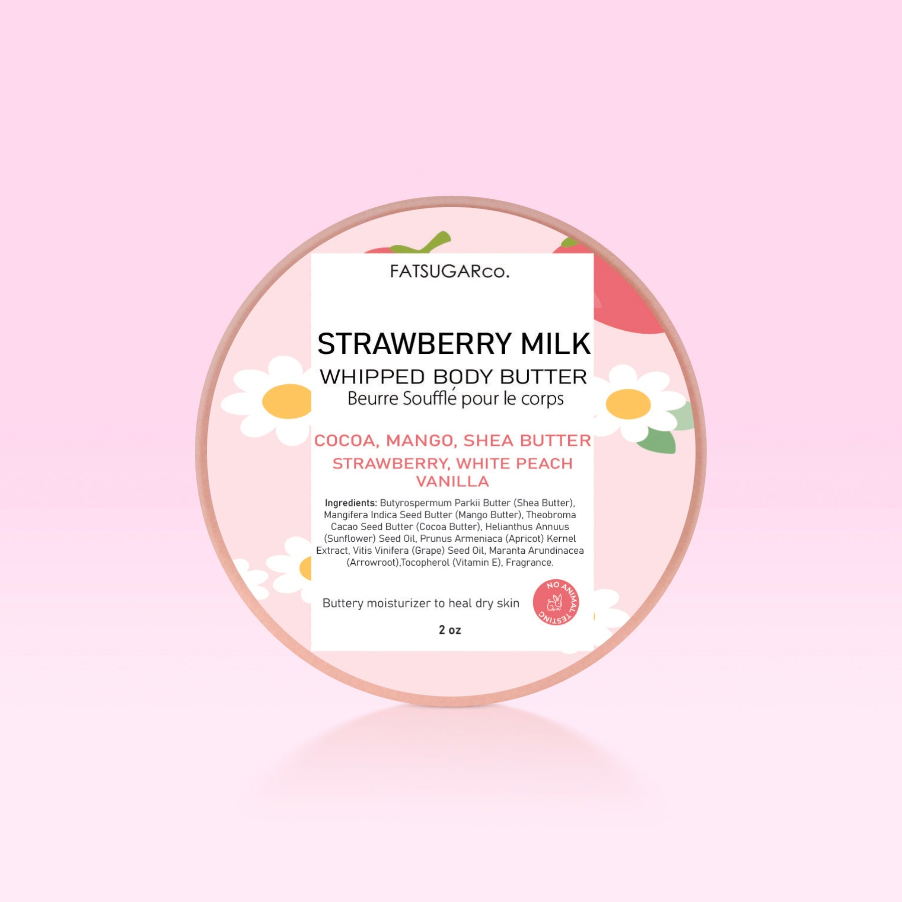 Body Butter Strawberry