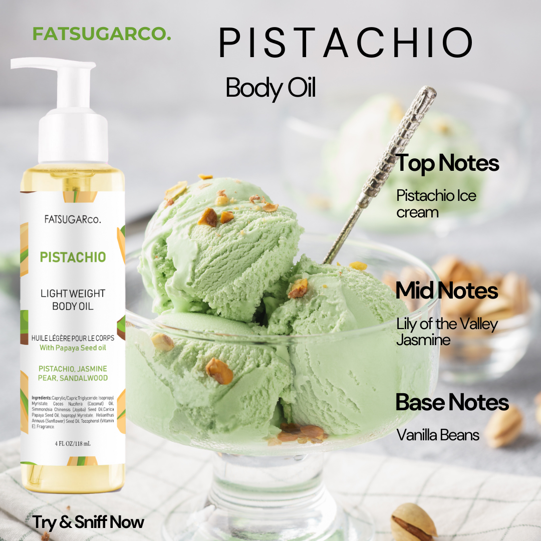 Pistachio - Body Oil for Glowing Skin