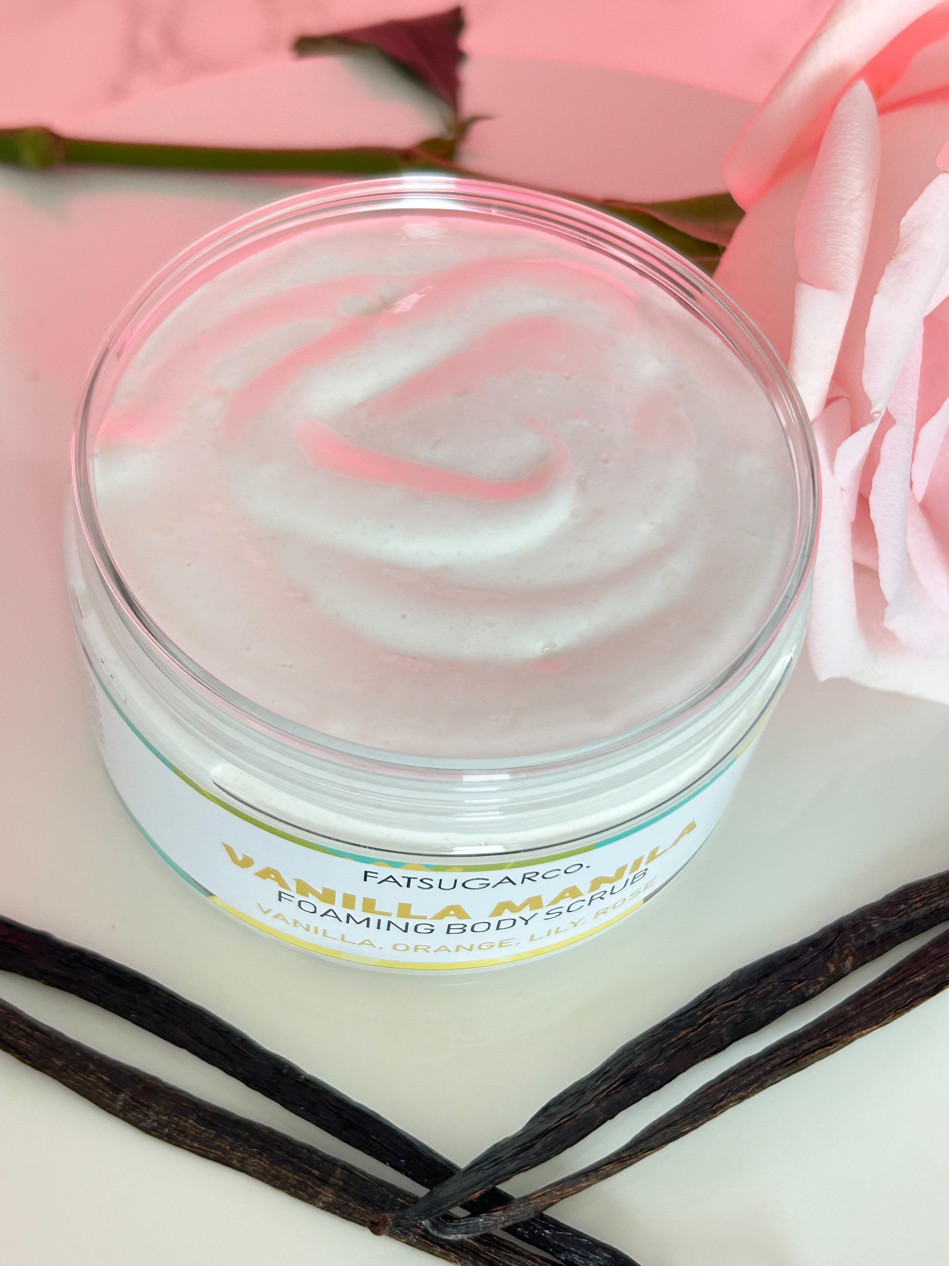 Foaming Body Scrub - Vanilla