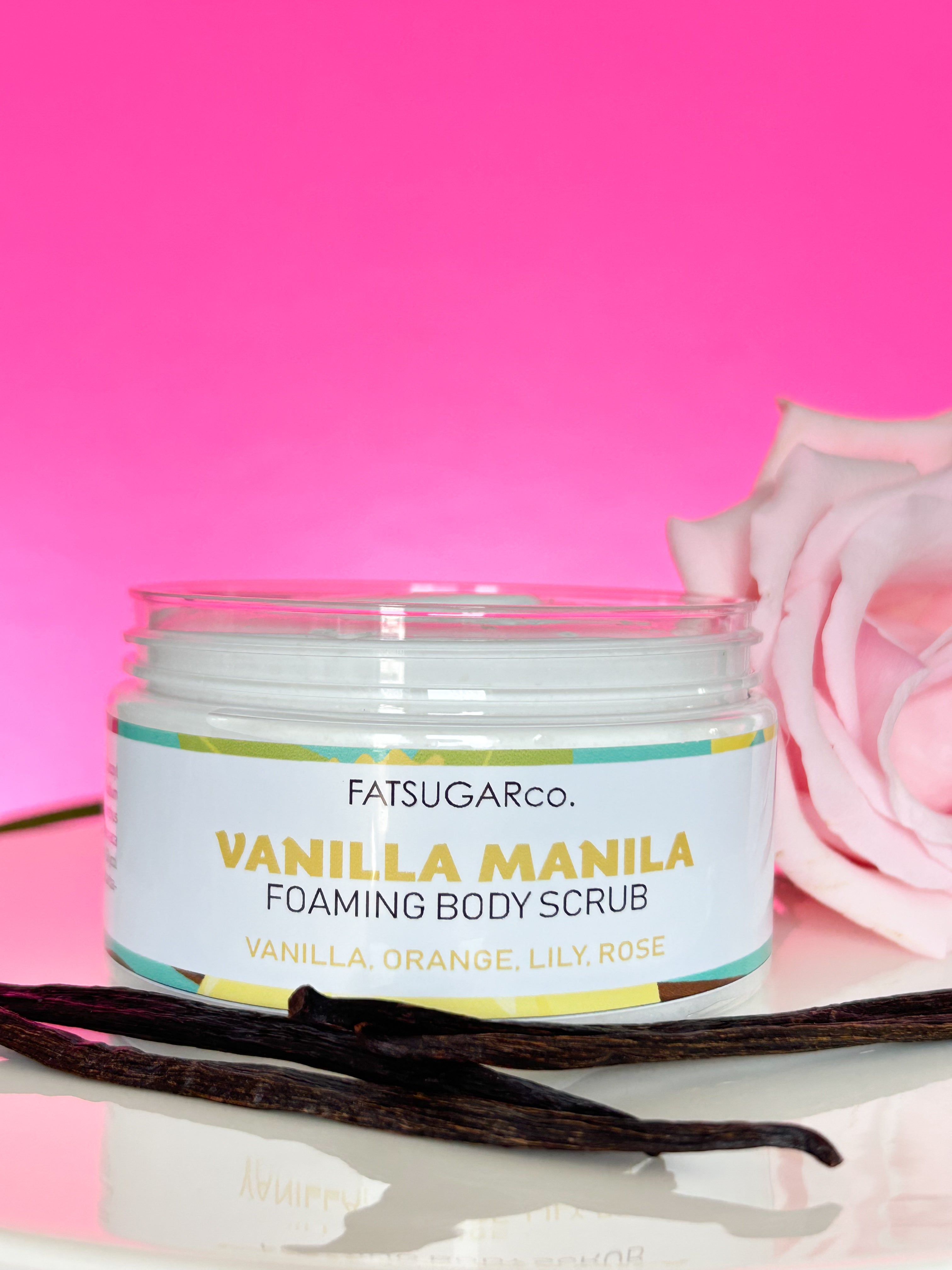 Foaming Body Scrub - Vanilla