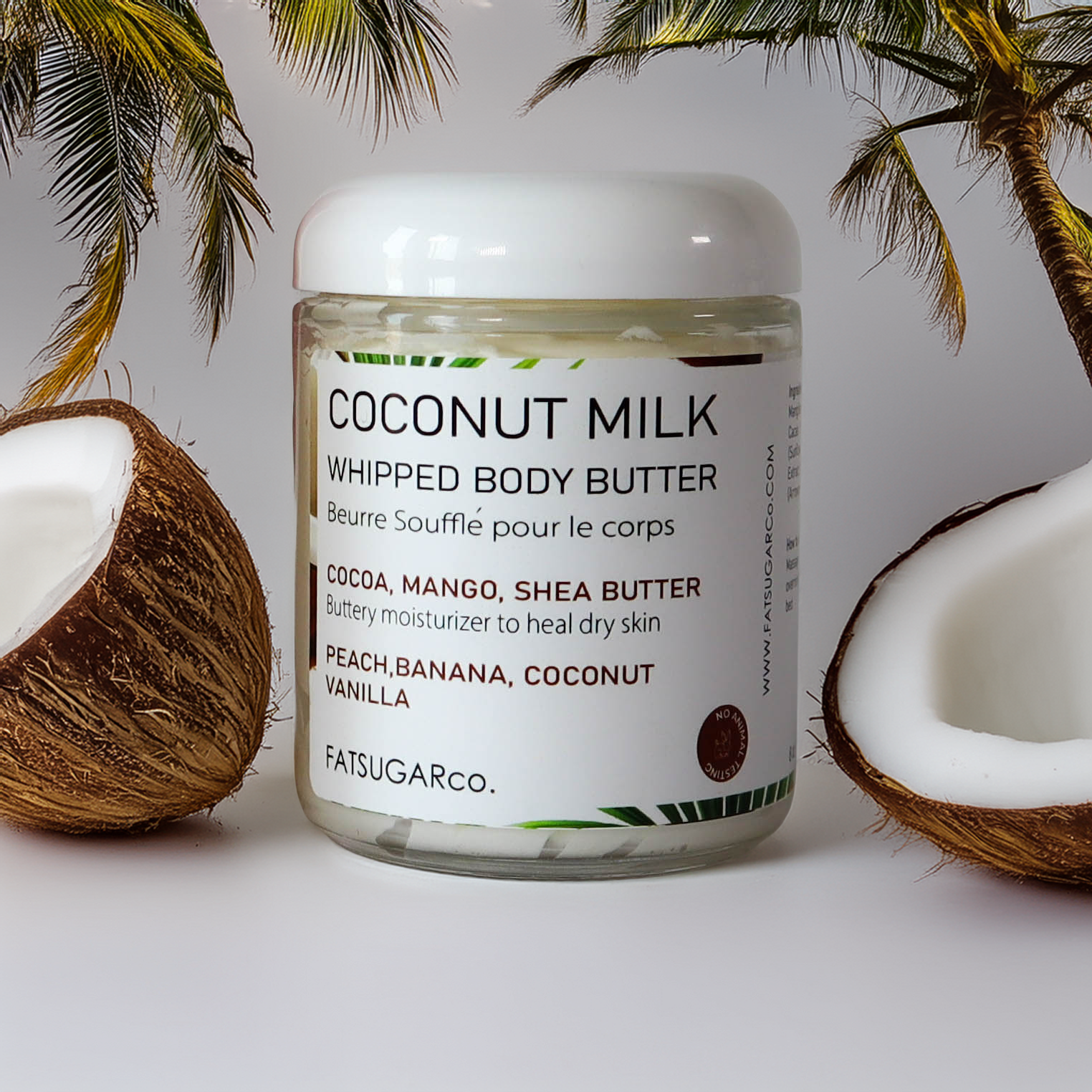 Coconut Milk Whipped Body Butter