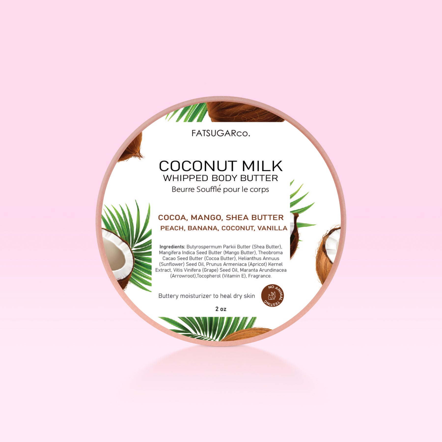 Coconut Milk Whipped Body Butter