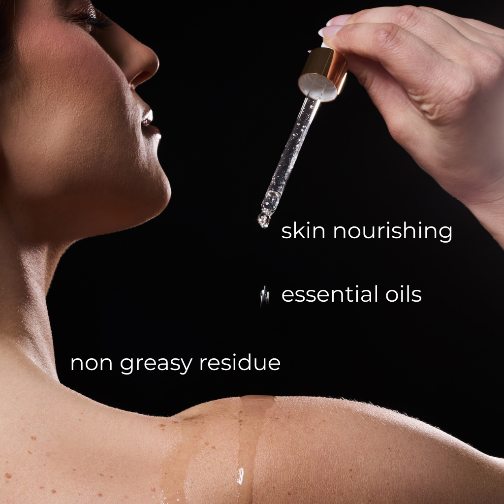 Blueberry Body Oil for Dry Skin | Fast-Absorbing Jojoba, Papaya & Coconut Oil Blend