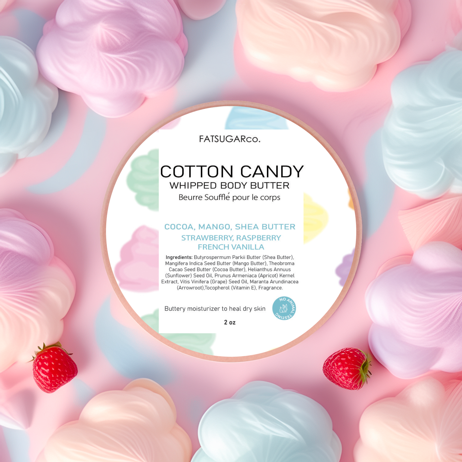 Cotton Candy Whipped Body Butter