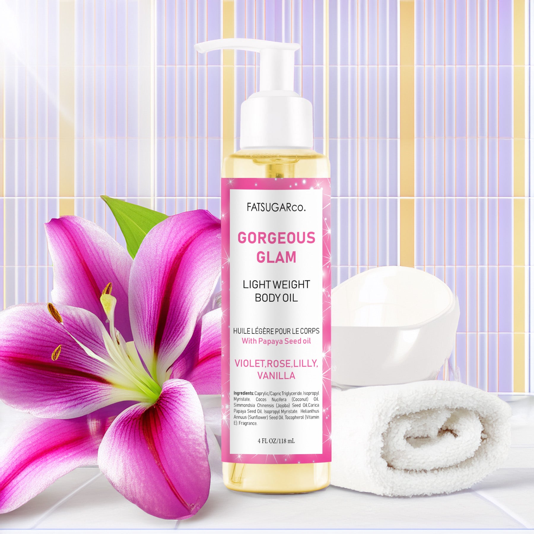 Gorgeous Glam - Body Oil for Glowing Skin