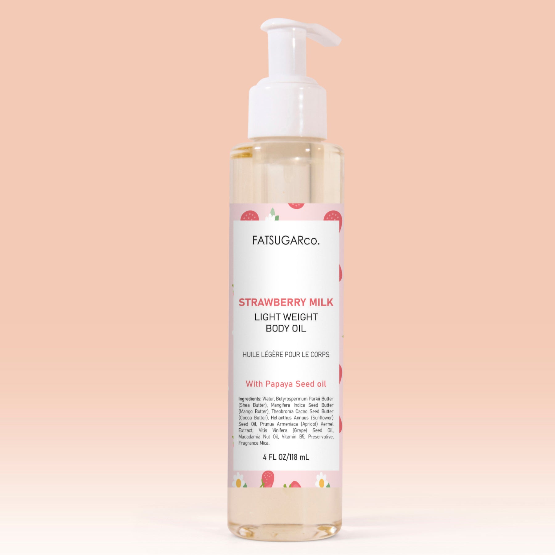 Strawberry Milk Body Oil