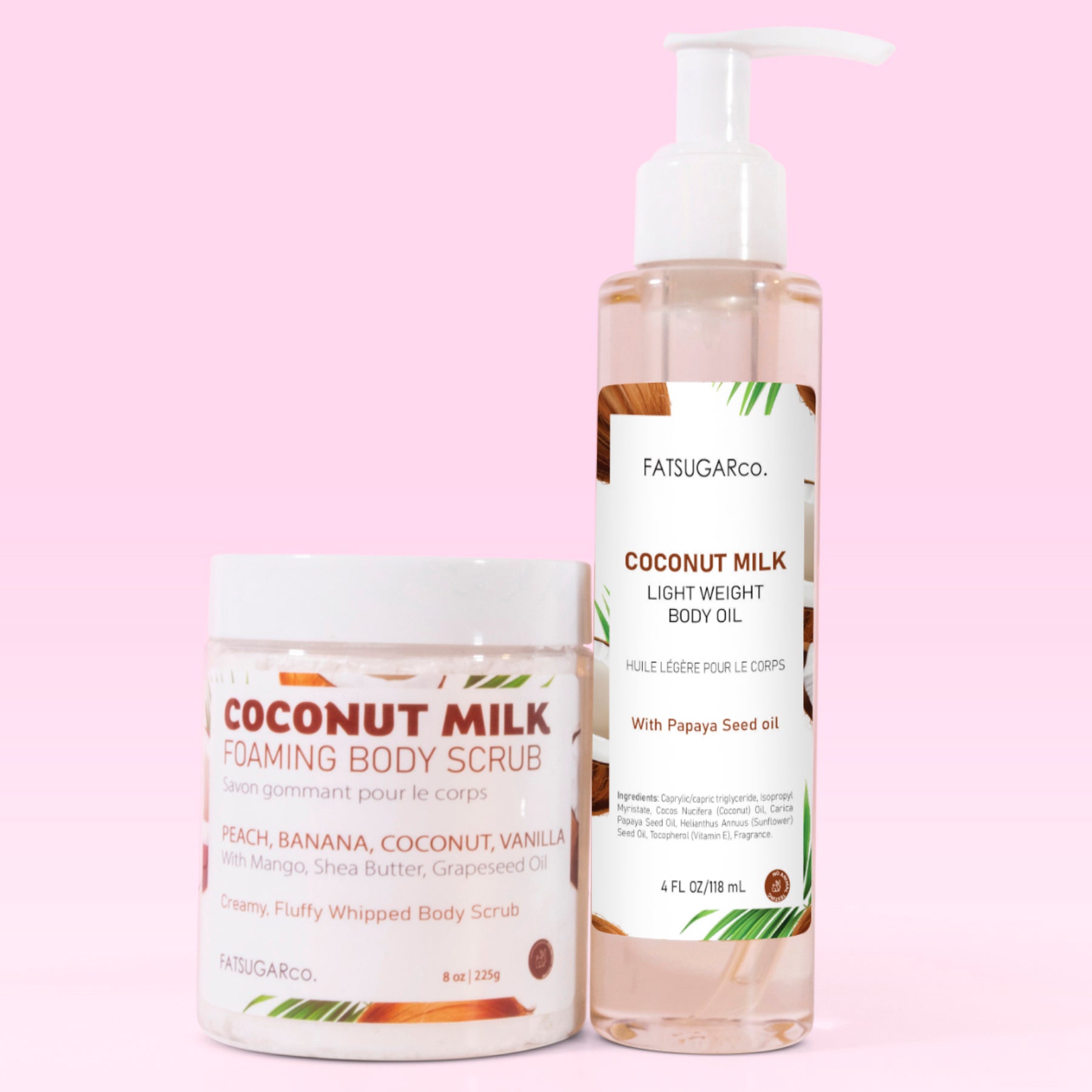 Coconut Milk Body Oil