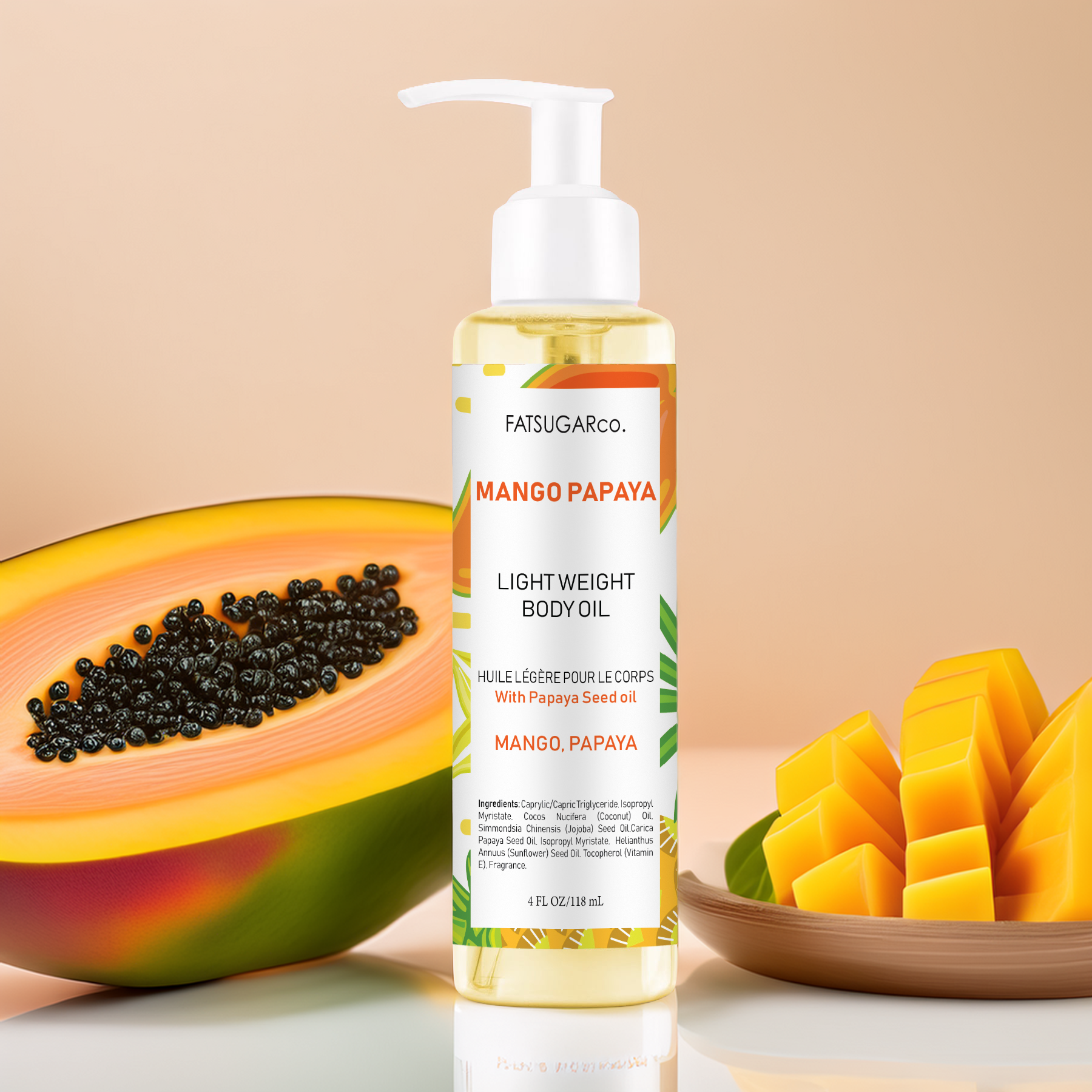 Mango Papaya Body Oil