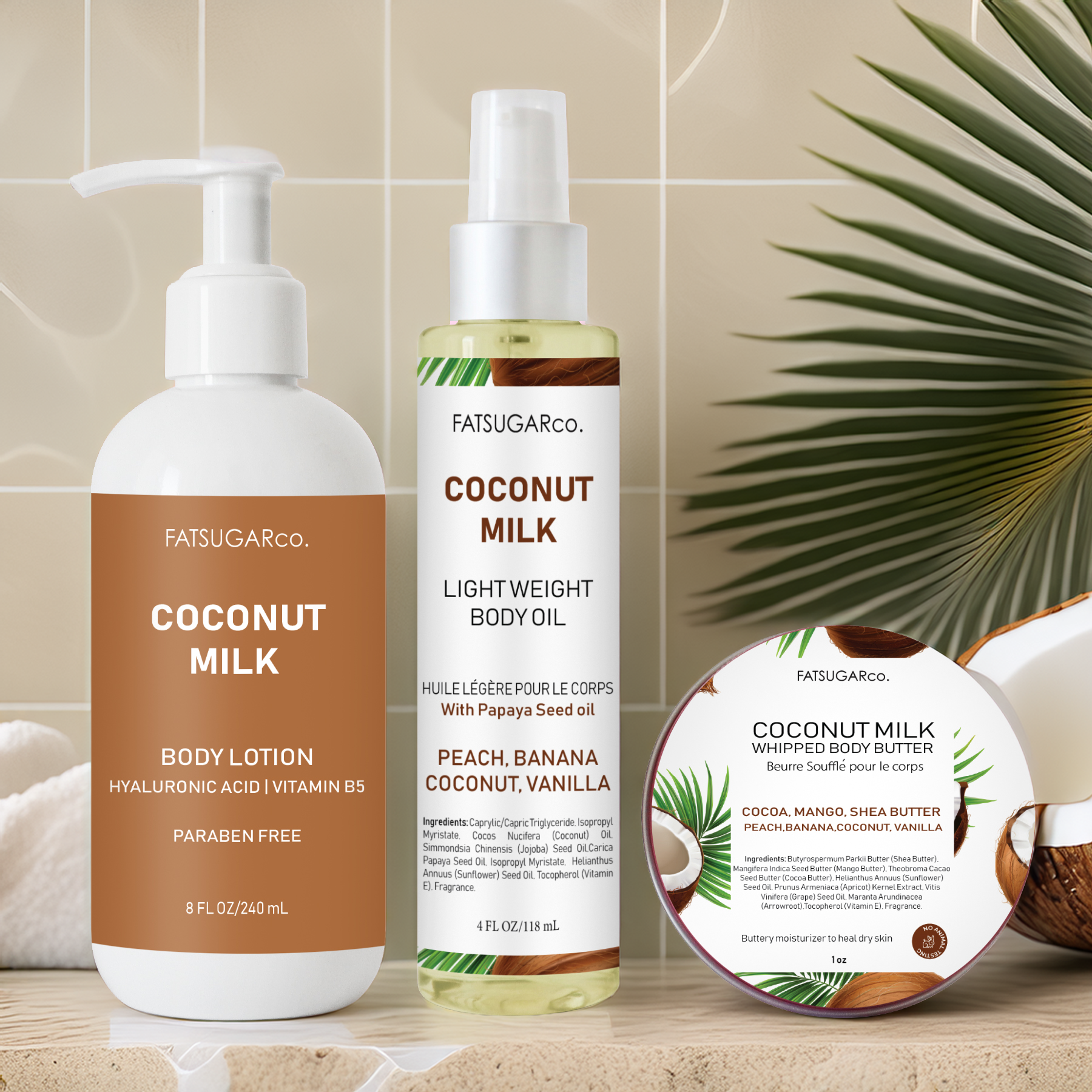 Coconut Milk Body Lotion