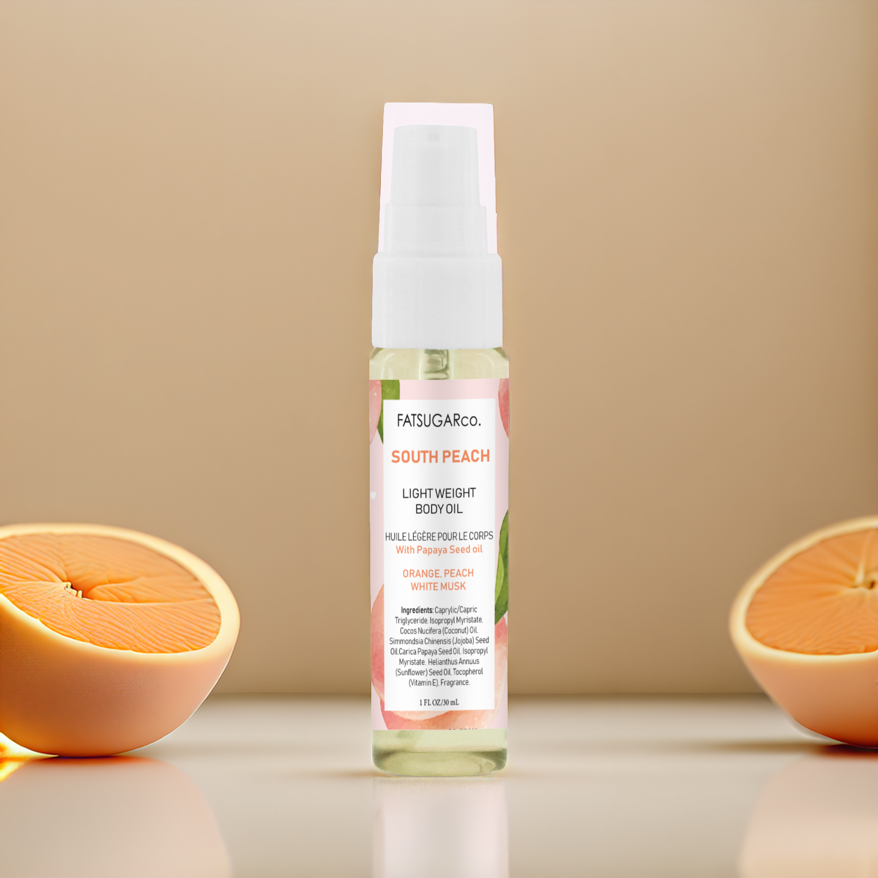 South Peach Body Oil - 1 Ounce Travel Size