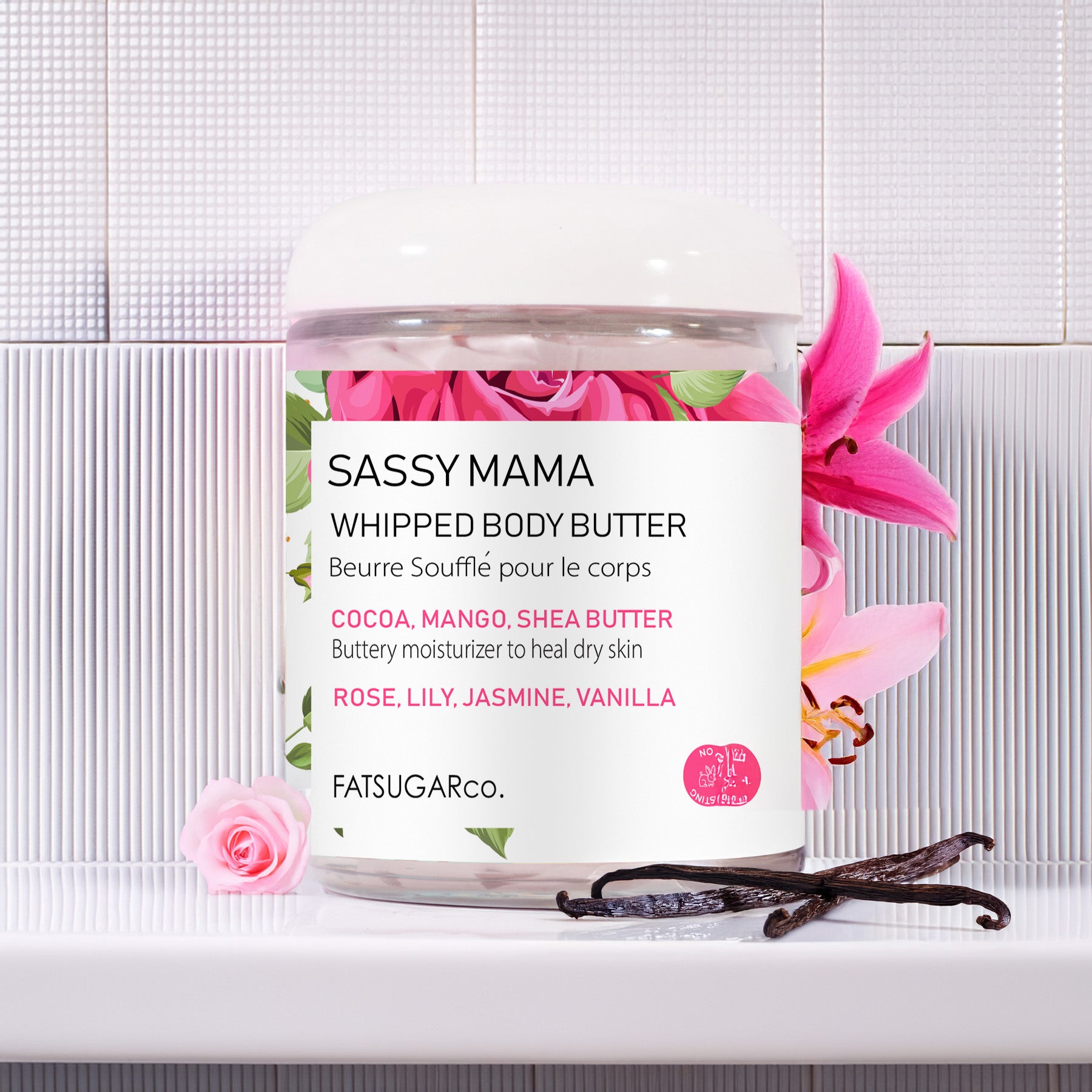 Whipped Body Butter for Dry skin- Sassy Mama