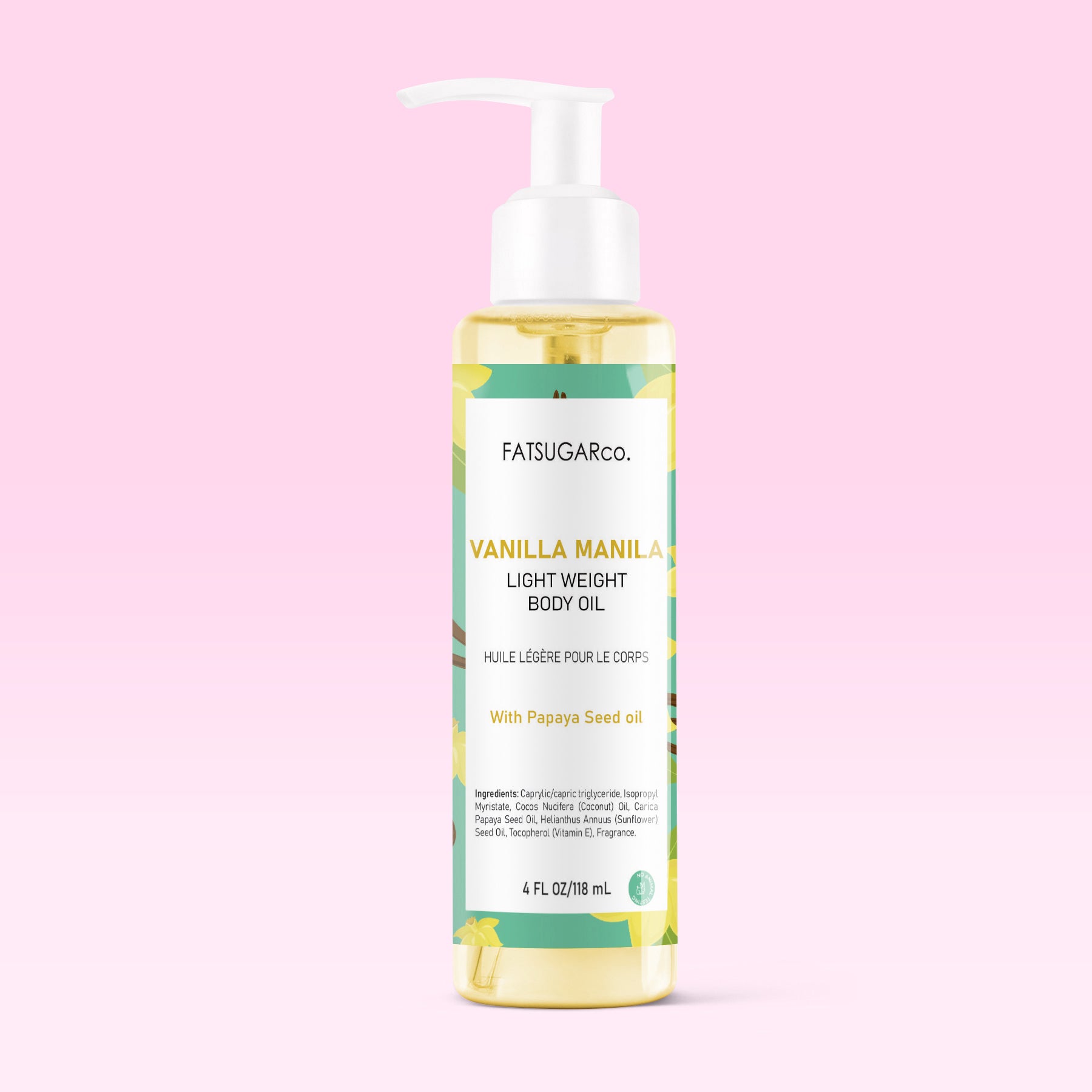 Vanilla Manila Body Oil