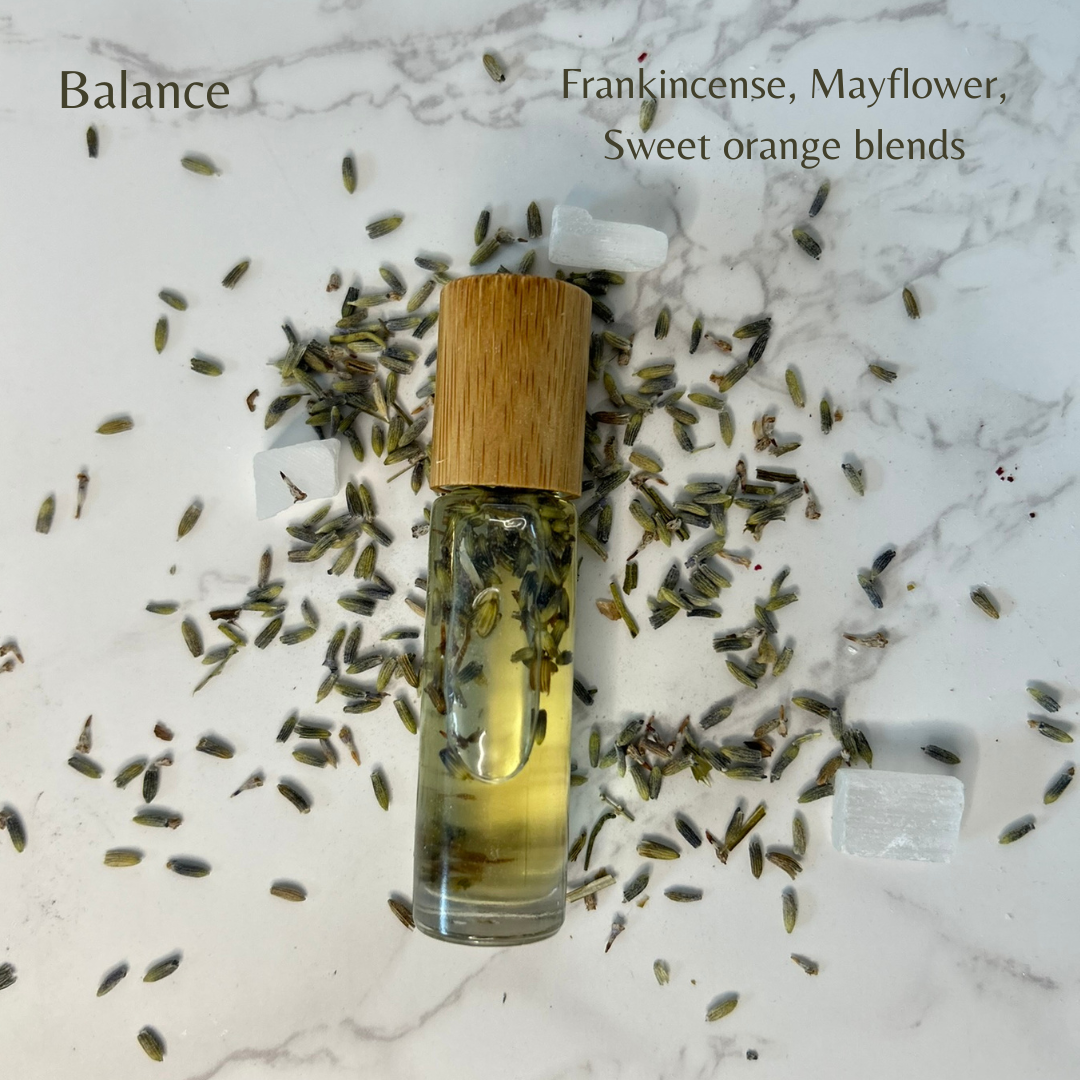 Herbal Blend | Roll on Essential Oil |Aromatherapy |6 Scents