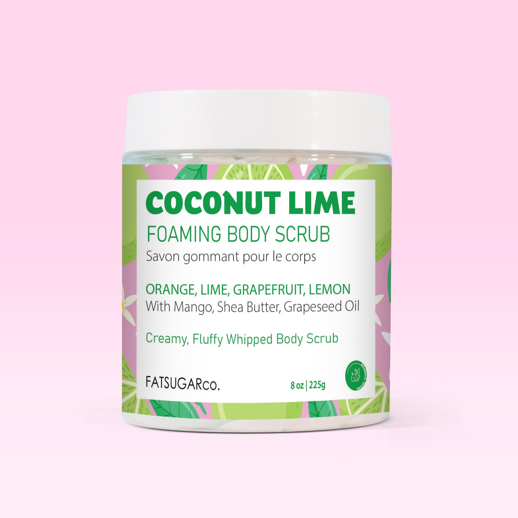 Foaming Body Scrub - Coconut Lime