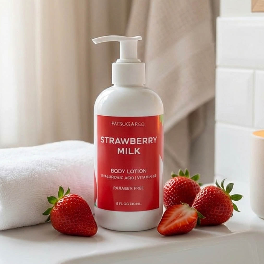 Strawberry Milk Body Lotion