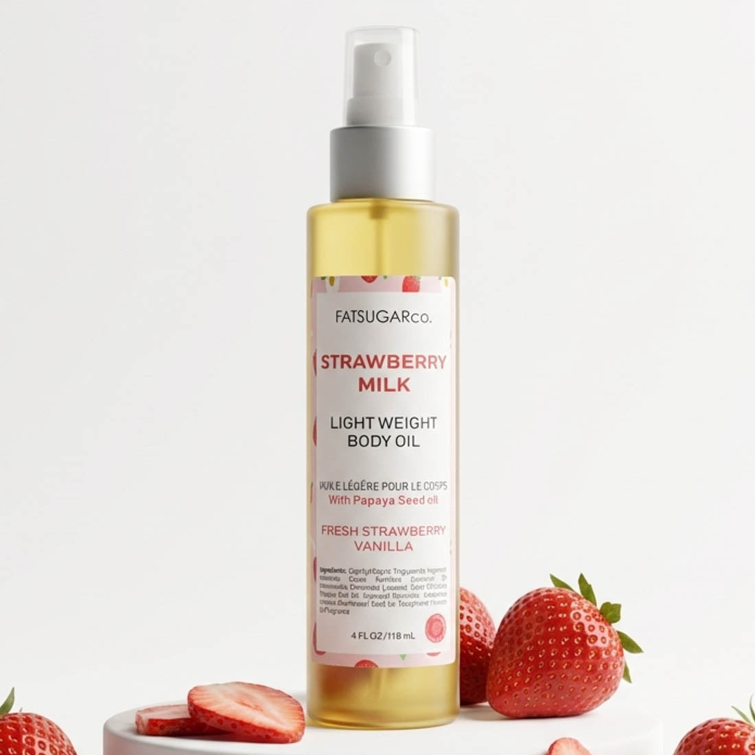 Strawberry Milk Body Oil